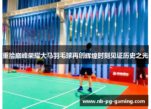 重拾巅峰荣耀大马羽毛球再创辉煌时刻见证历史之光